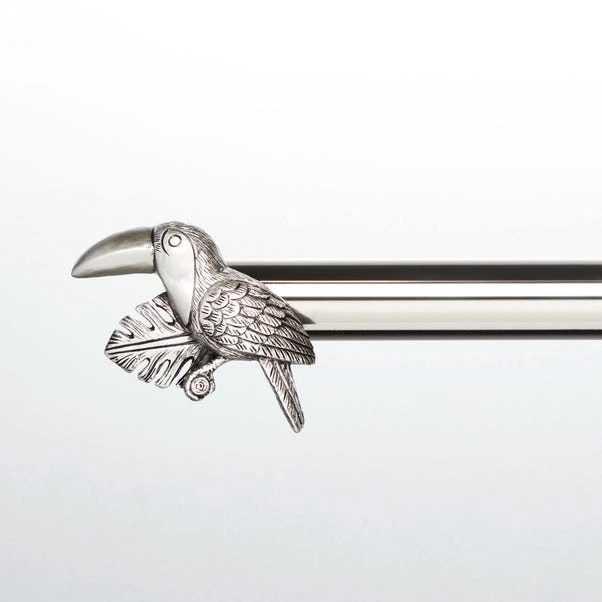 Toucan Extendable Metal Eyelet Curtain Pole 4 Toucan Extendable Metal Eyelet Curtain Pole - Image 2