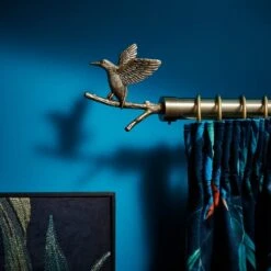 Kingfisher Extendable Metal Eyelet Curtain Pole​ -Home Furnishing Store 30961317