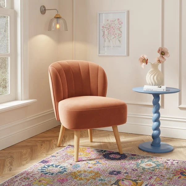 Colette Velvet Accent Chair 11 Colette Velvet Accent Chair - Image 9