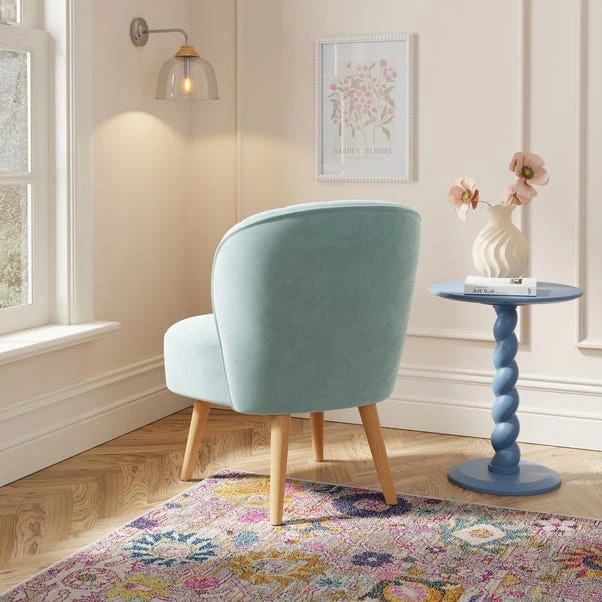 Colette Velvet Accent Chair 4 Colette Velvet Accent Chair - Image 2