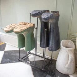 Hammer & Tongs 4 Pair Welly Stand Unit 7 Hammer & Tongs 4 Pair Welly Stand Unit -Home Furnishing Store 30962354 alt01