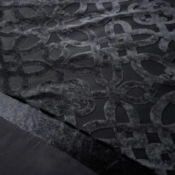 Catherine Lansfield Lattice Cut Velvet Duvet Cover And Pillowcase Set -Home Furnishing Store 30962903 alt04