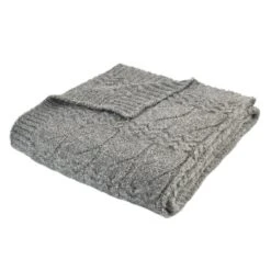 Bianca Cosy Soft Cable Knit Throw 130cm X 170cm -Home Furnishing Store 30962930 alt05