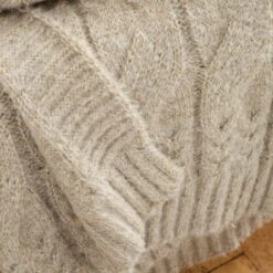 Bianca Cosy Soft Cable Knit Throw 130cm X 170cm -Home Furnishing Store 30962965 alt04