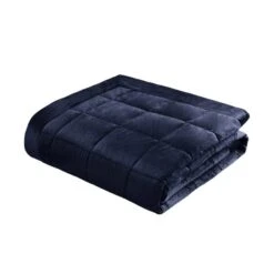 Catherine Lansfield Kingsley Matt Velvet Quilted Bedspread -Home Furnishing Store 30963011 alt01