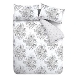 Catherine Lansfield Elinda Floral Duvet Cover And Pillowcase Set -Home Furnishing Store 30963016 alt06