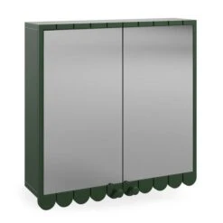 Scallop Mirror Wall Cabinet 41 Scallop Mirror Wall Cabinet -Home Furnishing Store 30963058 alt06