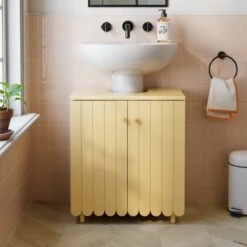 Scallop Under Sink Unit -Home Furnishing Store 30963068