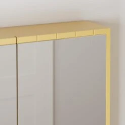 Scallop Mirror Wall Cabinet 26 Scallop Mirror Wall Cabinet -Home Furnishing Store 30963123 alt05