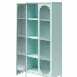 Luna Tall Fluted Sideboard, Glass -Home Furnishing Store 30963150 alt03