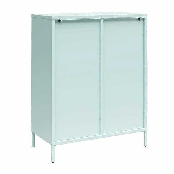 Luna Small Fluted Sideboard, Glass 7 Luna Small Fluted Sideboard, Glass - Image 5