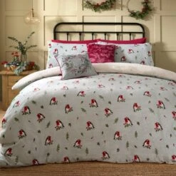 Winter Robin Duvet Cover & Pillowcase Set -Home Furnishing Store 30963979 alt07