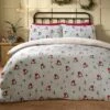 Winter Robin Duvet Cover & Pillowcase Set -Home Furnishing Store 30964005