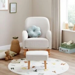 Babymore Freya Nursing Chair With Stool 24 Babymore Freya Nursing Chair With Stool -Home Furnishing Store 30964205 alt01