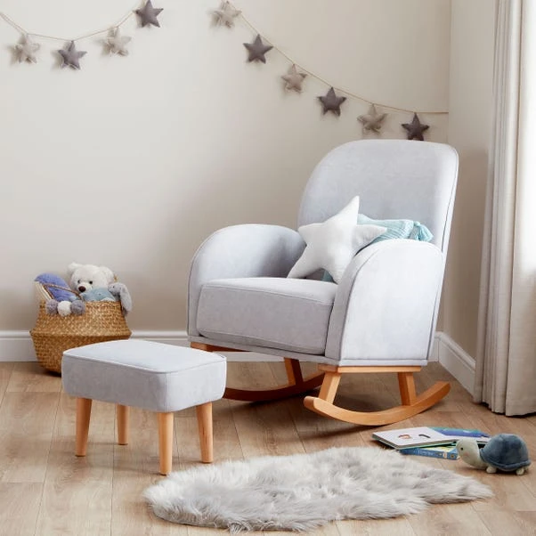 Babymore Freya Nursing Chair With Stool 3 Babymore Freya Nursing Chair With Stool