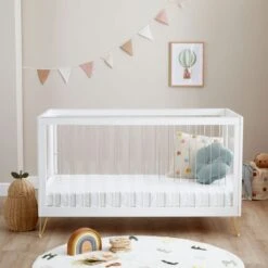 Babymore Kimi XL Acrylic 2 Piece Nursery Room Set -Home Furnishing Store 30964239 alt03
