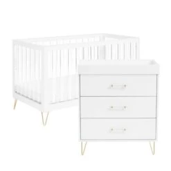 Babymore Kimi XL Acrylic 2 Piece Nursery Room Set -Home Furnishing Store 30964239 alt04