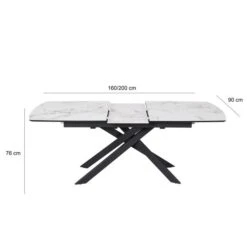 Indus Valley Aura Extending Dining Table -Home Furnishing Store 30965885 alt09