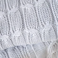 Chunky Marl Knit Throw 130cm X 170cm 30 Chunky Marl Knit Throw 130cm X 170cm -Home Furnishing Store 30966073 alt01