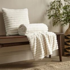 Cosy Ribbed Throw 130cm X 170cm 25 Cosy Ribbed Throw 130cm X 170cm -Home Furnishing Store 30966094 alt07