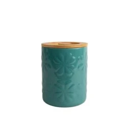Navigate Carnaby Embossed Ceramic Kitchen Canister -Home Furnishing Store 30973180