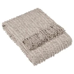 Arvo Boucle Polycotton Yarn Throw 130cm X 180cm -Home Furnishing Store 30974291 alt02