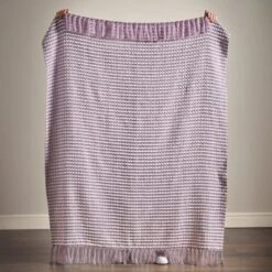 Catherine Lansfield Stab Stitch Throw 125cm X 150cm -Home Furnishing Store 30976441 alt03