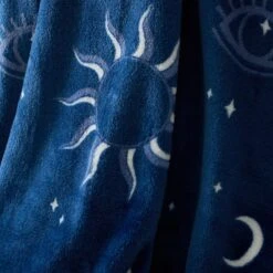Sassy B Astrology Navy Fleece Throw 200cm X 240cm -Home Furnishing Store 30976443 alt03