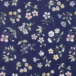 By The Metre Always Spring Blue PVC Table Protector