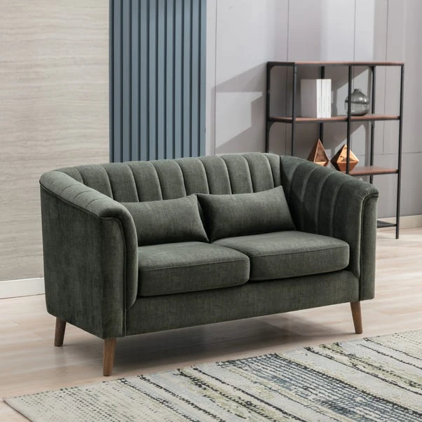 Image Furnishings Charlotte Velvet 2 Seater Sofa 4 Image Furnishings Charlotte Velvet 2 Seater Sofa - Image 2