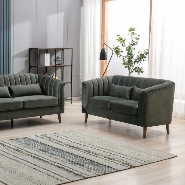 Image Furnishings Charlotte Velvet 2 Seater Sofa 6 Image Furnishings Charlotte Velvet 2 Seater Sofa - Image 4