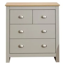 Return - Lancaster 4 Drawer Chest, Grey 13 Return - Lancaster 4 Drawer Chest, Grey -Home Furnishing Store 30978255 alt05