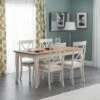 Return - Davenport 6 Seater Rectangular Dining Table, Grey -Home Furnishing Store 30981473