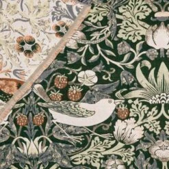 Morris & Co. Strawberry Thief Throw 130cm X 170cm -Home Furnishing Store 30982323 alt04