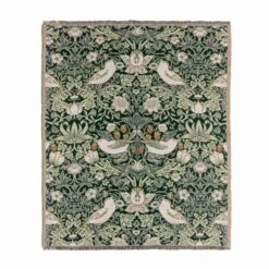 Morris & Co. Strawberry Thief Throw 130cm X 170cm -Home Furnishing Store 30982323 alt07