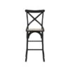 Return - Fitzroy Cane Bar Stool, Black -Home Furnishing Store 30984456