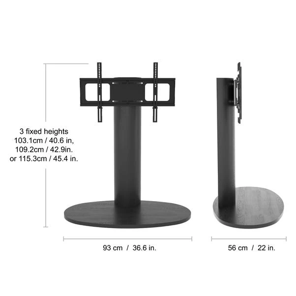 AVF Chepstow One Pedestal TV Unit For TVs Up To 65" 12 AVF Chepstow One Pedestal TV Unit For TVs Up To 65" - Image 10