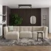 Modular Squish Natural Tonal Chenille Small Corner Sofa 1 Modular Squish Natural Tonal Chenille Small Corner Sofa -Home Furnishing Store 60227162